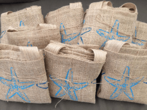 Burlap Tote Beach Tote Bags