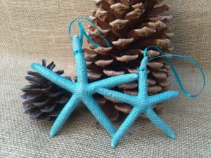 Starfish Christmas Tree Ornaments