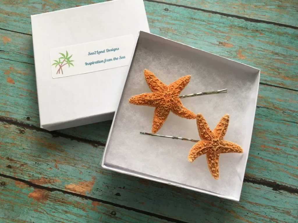 Sugar Starfish Bobby Pins Set - Image 8