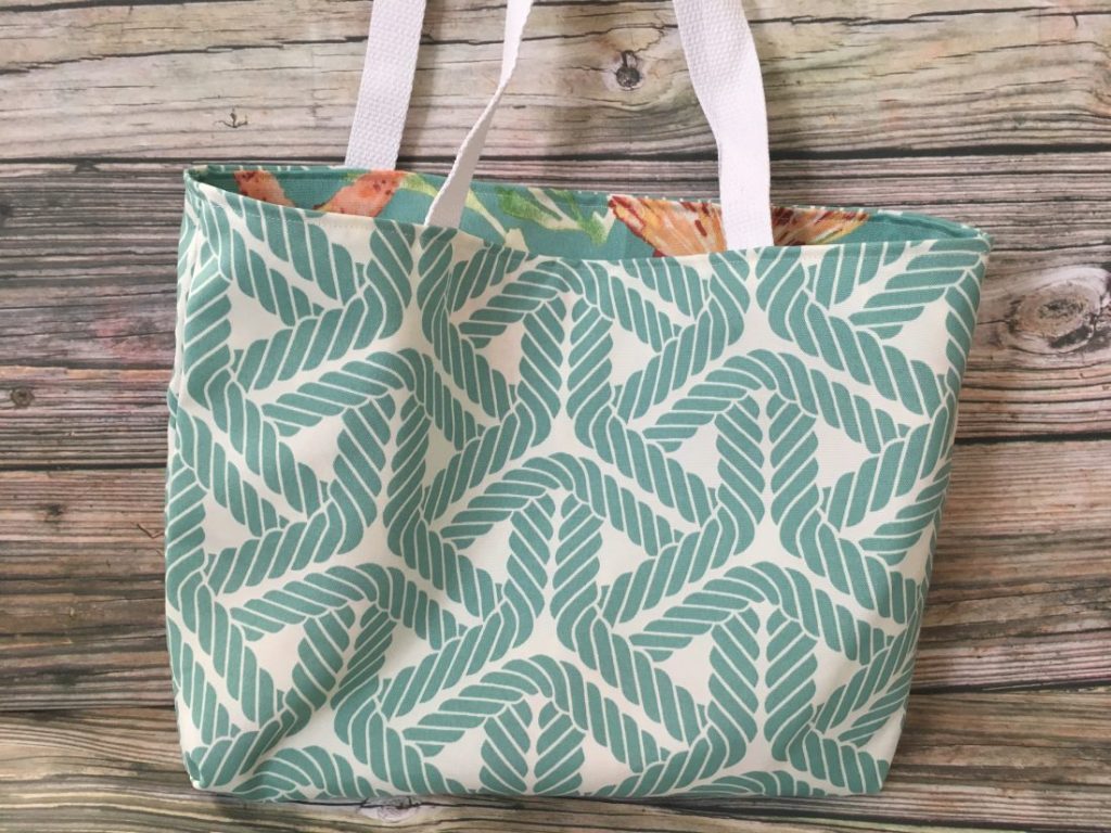 Tropical Reversible Beach Tote - Image 3