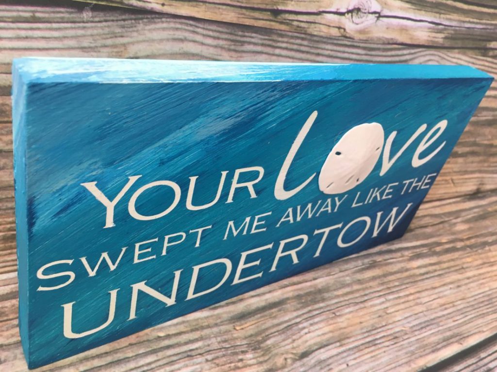 Your Love Swept Me Away Like the Undertow, Blue - Image 2