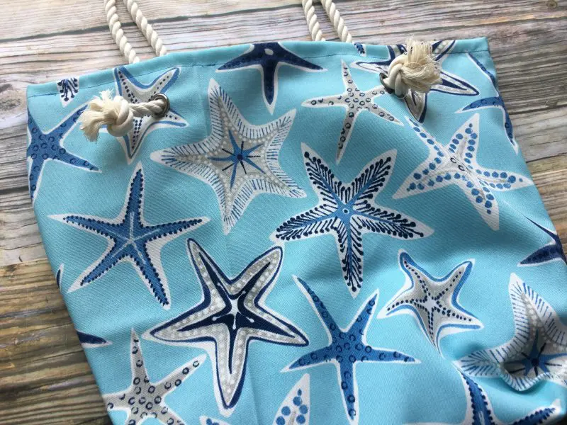 Starfish rope bag