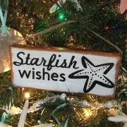 Starfish Wishes Beach Ornament