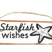 Starfish Wishes Beach Ornament 5