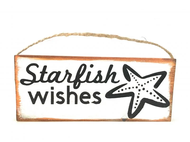 Starfish Wishes Beach Ornament 5