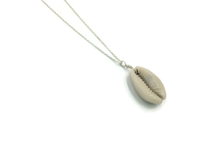 cowrie seashell necklace