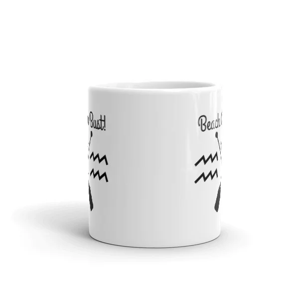 Beach Oar Bust Nautical Coffee Mug - Image 3