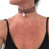 Tropical Beach Cowrie Seashell Choker 6