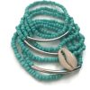 beaded bracelets with cowrie shell 1
