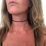 Simple Beach Suede Choker