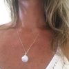 Dainty White Seashell Necklace 7