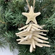 Starfish Tree Christmas Ornament 6