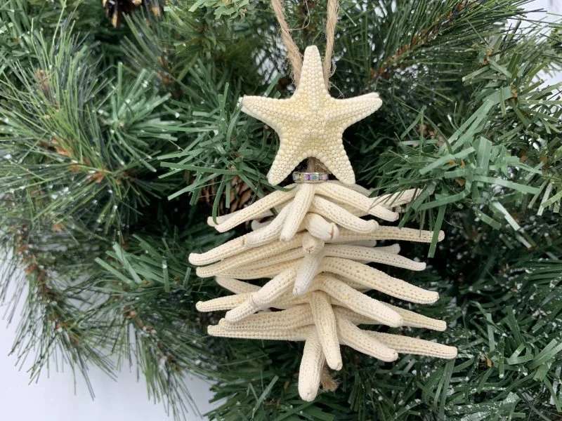 Starfish Tree Christmas Ornament 6