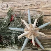 New large cut shells tree topper