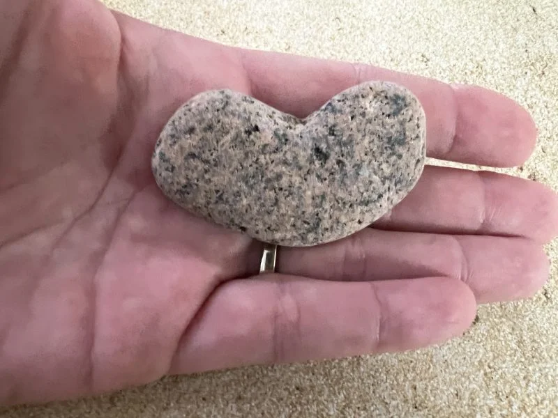 Multi Heart Shaped Beach Stone - Image 2