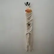 Colorful Seashell Macrame Home Decor