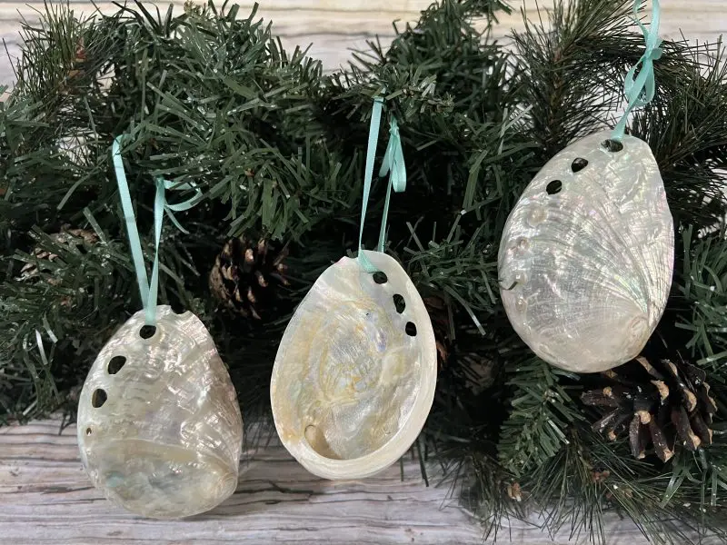 large pearl abalone ornaments