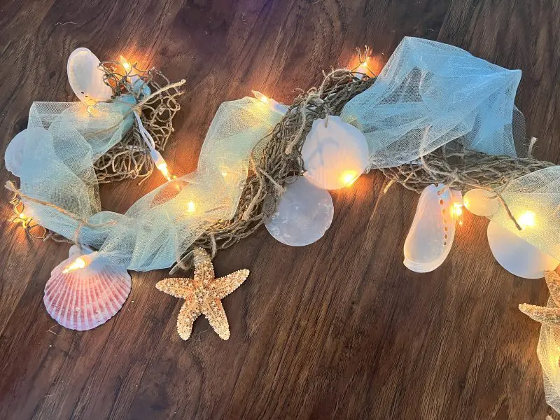 Nautical Coastal Lighted Garland, 6 feet - Image 3