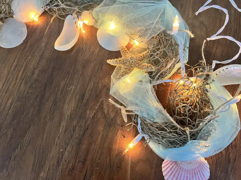 Nautical Coastal Lighted Garland, 6 feet - Image 2