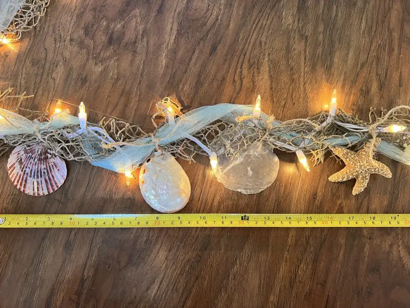 Nautical Coastal Lighted Garland, 10 feet - Image 3